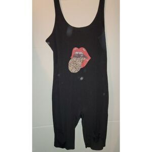 Unbranded Black Body Suit 3x, Black